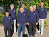 Löhne II mit von links, Amir Duisenbin, Erich Krüger, Renate Niemann, Sven Peters, Olaf Funke, Hartmut Strauch und Dag Grothe (mit KI bearbeitet)